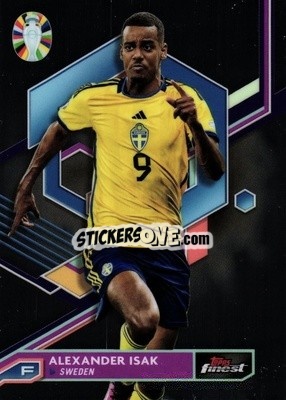 Figurina Alexander Isak - Finest Road to UEFA Euro 2024
 - Topps