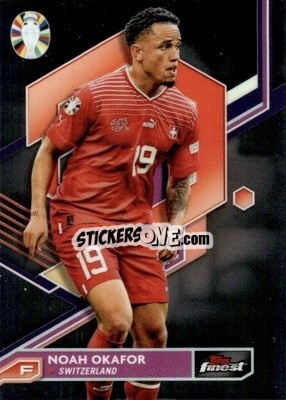 Sticker Noah Okafor - Finest Road to UEFA Euro 2024
 n. 89 - Topps