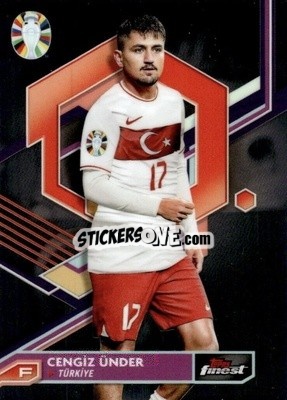 Sticker Cengiz Ünder - Finest Road to UEFA Euro 2024
 n. 94 - Topps