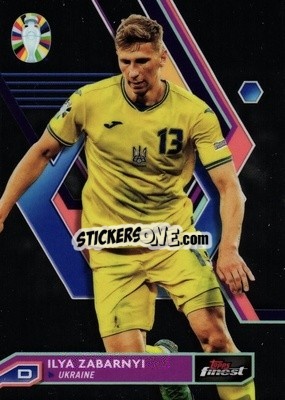 Cromo Illya Zabarnyi - Finest Road to UEFA Euro 2024
 n. 97 - Topps