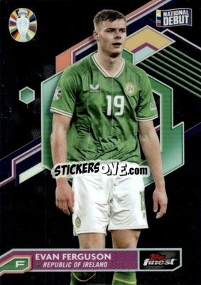 Sticker Evan Ferguson - Finest Road to UEFA Euro 2024
 n. 98 - Topps