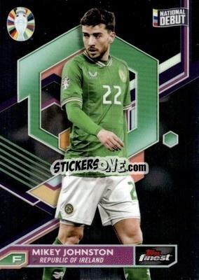 Sticker Mikey Johnston - Finest Road to UEFA Euro 2024
 n. 100 - Topps