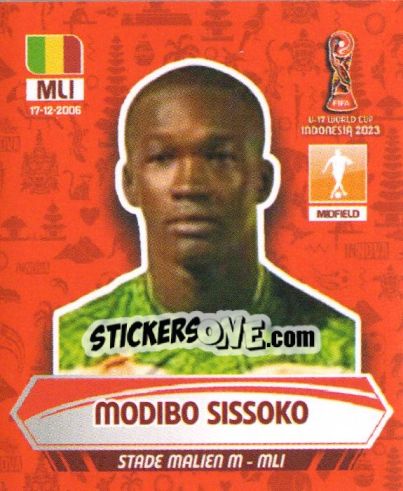 Figurina MODIBO SISSOKO - FIFA U-17 WORLD CUP INDONESIA 2023
 - INNOVA