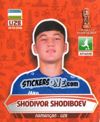 Cromo SHODIYOR SHODIBOEV - FIFA U-17 WORLD CUP INDONESIA 2023
 - INNOVA