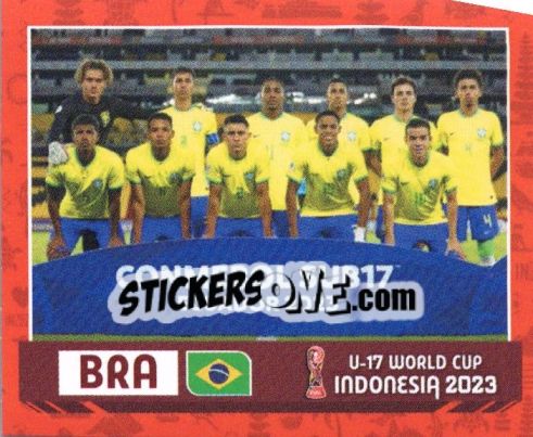 Sticker BRASILE - FIFA U-17 WORLD CUP INDONESIA 2023
 - INNOVA
