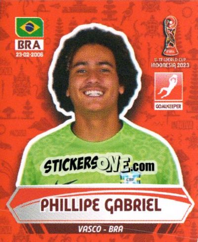 Cromo PHILIPPE GABRIEL - FIFA U-17 WORLD CUP INDONESIA 2023
 - INNOVA