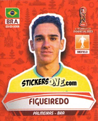 Sticker FIGUEIREDO - FIFA U-17 WORLD CUP INDONESIA 2023
 - INNOVA