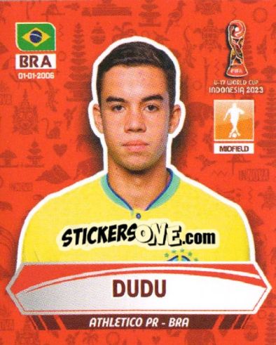 Sticker DUDU - FIFA U-17 WORLD CUP INDONESIA 2023
 - INNOVA