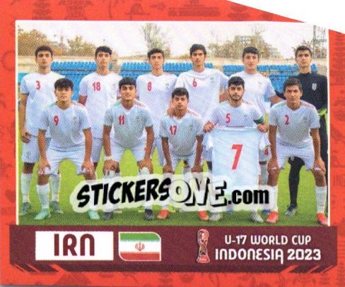 Sticker IRAN - FIFA U-17 WORLD CUP INDONESIA 2023
 n. 163 - INNOVA