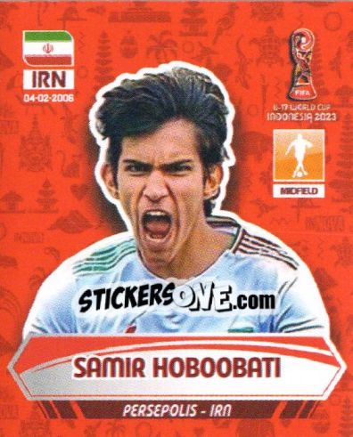 Sticker SAMIR HOBOOBATI - FIFA U-17 WORLD CUP INDONESIA 2023
 n. 173 - INNOVA