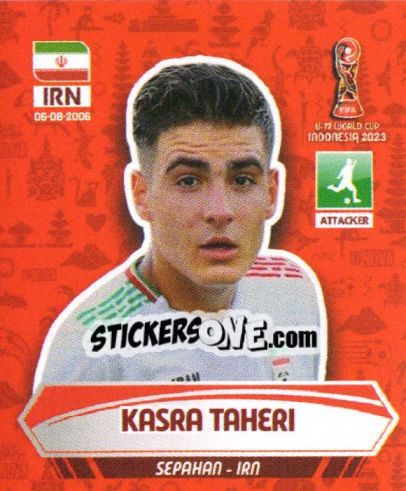 Figurina KASRA TAHERI - FIFA U-17 WORLD CUP INDONESIA 2023
 - INNOVA