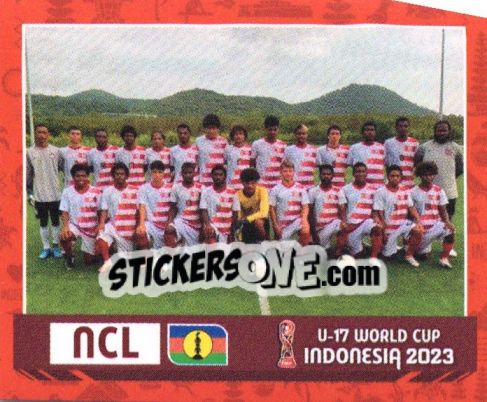 Cromo NUOVA CALEDONIA - FIFA U-17 WORLD CUP INDONESIA 2023
 - INNOVA