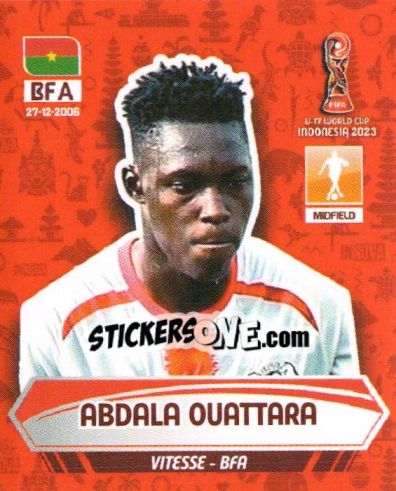 Sticker ABDALA OUATTARA