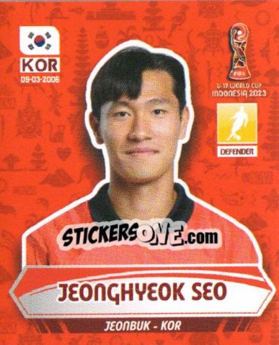 Sticker JEONGHYEOK SEO
