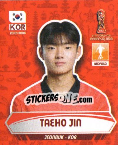 Cromo TAEHO JIN - FIFA U-17 WORLD CUP INDONESIA 2023
 - INNOVA