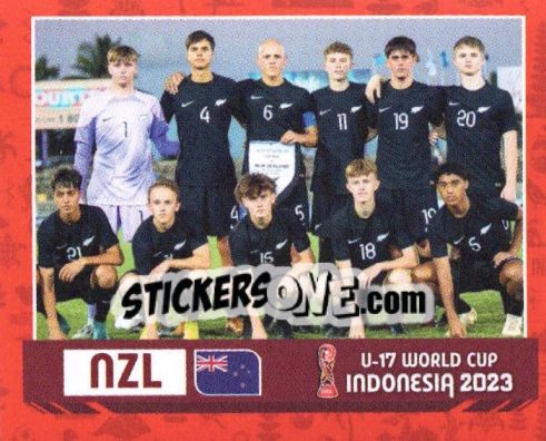 Figurina NEW ZEALAND - FIFA U-17 WORLD CUP INDONESIA 2023
 - INNOVA