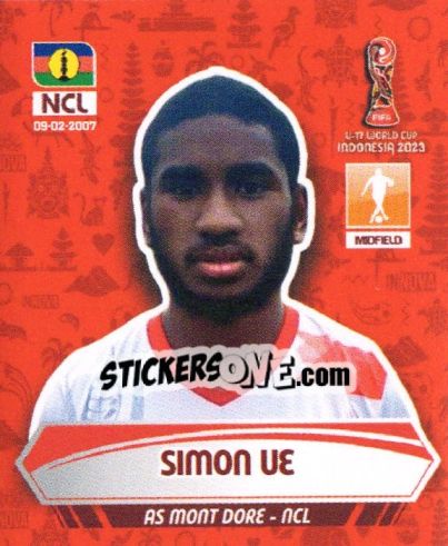 Cromo SIMON UE - FIFA U-17 WORLD CUP INDONESIA 2023
 - INNOVA