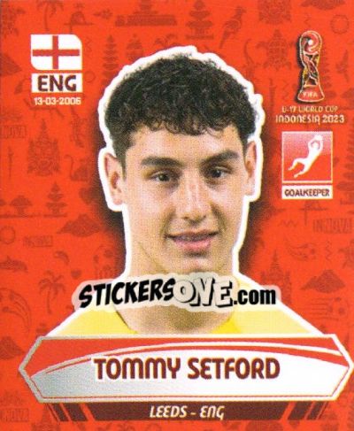 Sticker TOMMY SETFORD