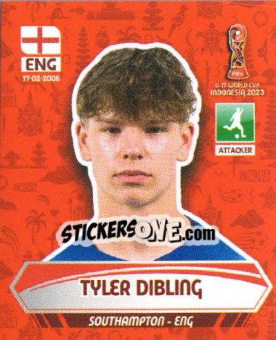 Sticker TYLER DIBLING