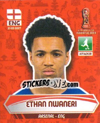 Sticker ETHAN NWANERI