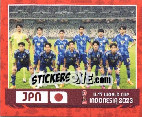 Sticker JAPAN - FIFA U-17 WORLD CUP INDONESIA 2023
 - INNOVA