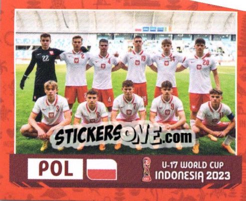 Sticker POLAND - FIFA U-17 WORLD CUP INDONESIA 2023
 n. 231 - INNOVA