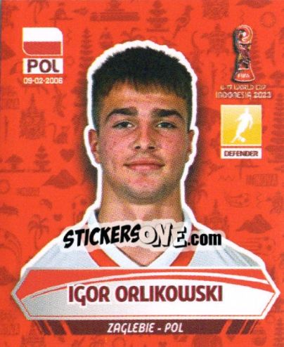 Sticker IGOR ORLIKOWSKI