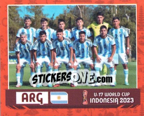 Sticker ARGENTINA - FIFA U-17 WORLD CUP INDONESIA 2023
 n. 248 - INNOVA