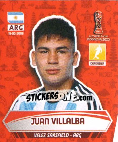 Sticker JUAN VILLALBA