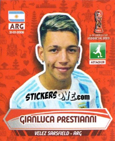 Sticker GIANLUCA PRESTIANNI