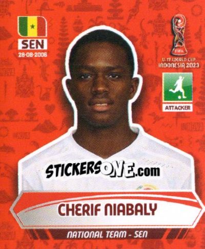 Sticker CHERIF NIABALY