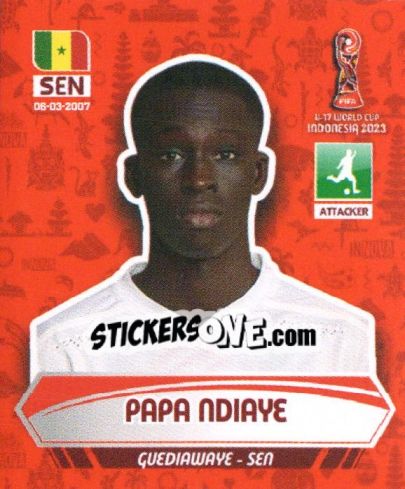 Cromo PAPA NDIAYE