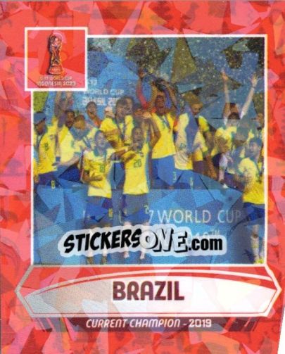 Sticker BRAZIL - FIFA U-17 WORLD CUP INDONESIA 2023
 - INNOVA
