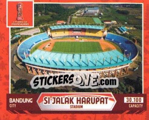 Sticker SI JALAK HARUPAT - FIFA U-17 WORLD CUP INDONESIA 2023
 - INNOVA