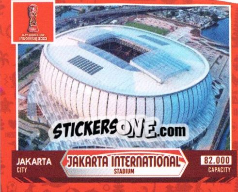 Sticker JAKARTA INTERNATIONAL