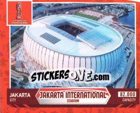 Sticker JAKARTA INTERNATIONAL - FIFA U-17 WORLD CUP INDONESIA 2023
 n. 08 - INNOVA