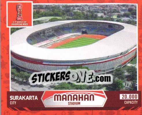 Sticker MANAHAN - FIFA U-17 WORLD CUP INDONESIA 2023
 - INNOVA