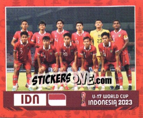 Figurina INDONESIA - FIFA U-17 WORLD CUP INDONESIA 2023
 - INNOVA