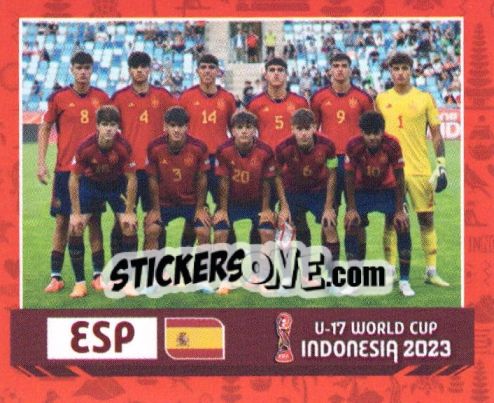 Sticker SPAGNA - FIFA U-17 WORLD CUP INDONESIA 2023
 n. 78 - INNOVA