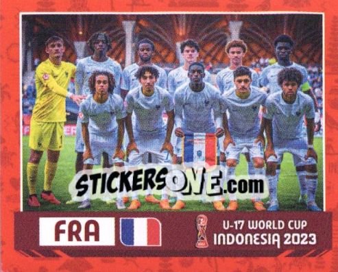 Sticker FRANCIA - FIFA U-17 WORLD CUP INDONESIA 2023
 - INNOVA