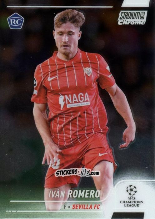 Cromo Iván Romero - Stadium Club Chrome UEFA Champions League 2021-2022
 n. 76 - Topps