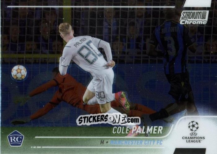Sticker Cole Palmer - Stadium Club Chrome UEFA Champions League 2021-2022
 n. 80 - Topps