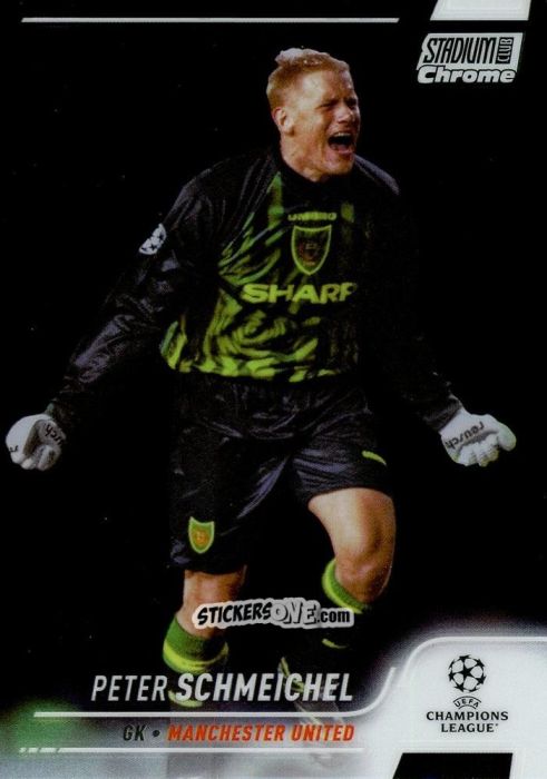 Figurina Peter Schmeichel - Stadium Club Chrome UEFA Champions League 2021-2022
 n. 84 - Topps