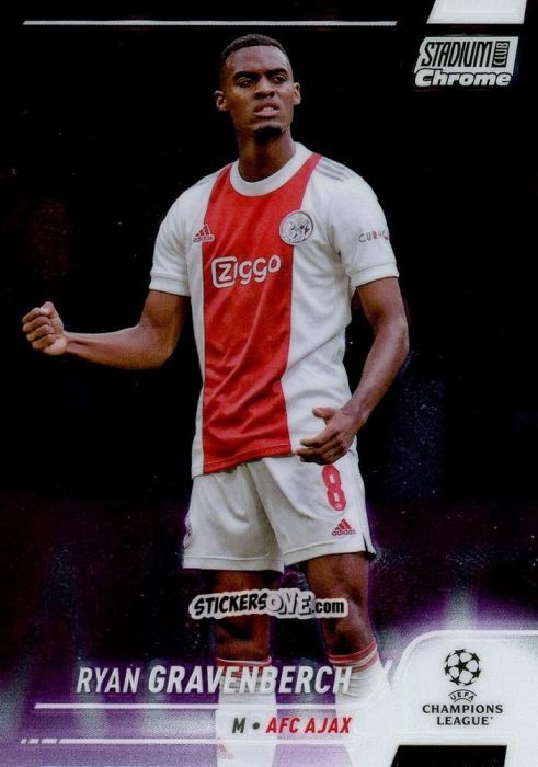 Cromo Ryan Gravenberch - Stadium Club Chrome UEFA Champions League 2021-2022
 n. 86 - Topps