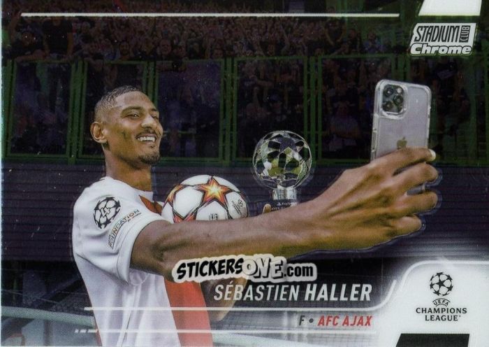 Cromo Sébastien Haller - Stadium Club Chrome UEFA Champions League 2021-2022
 n. 94 - Topps
