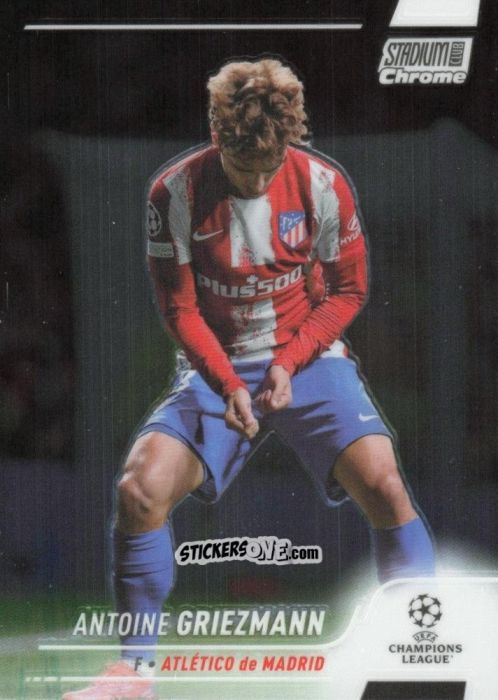 Sticker Antoine Griezmann - Stadium Club Chrome UEFA Champions League 2021-2022
 n. 96 - Topps