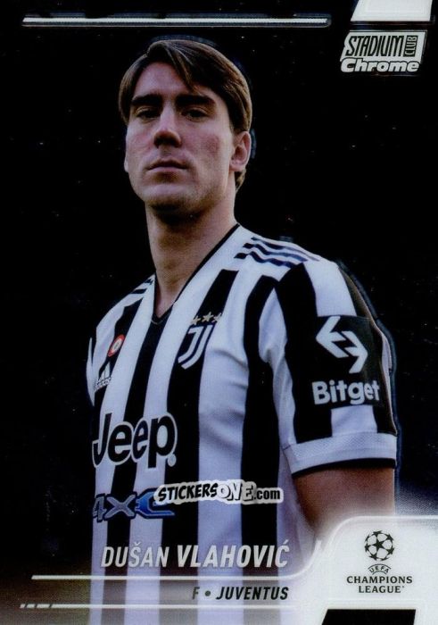 Figurina Dušan Vlahović - Stadium Club Chrome UEFA Champions League 2021-2022
 n. 98 - Topps