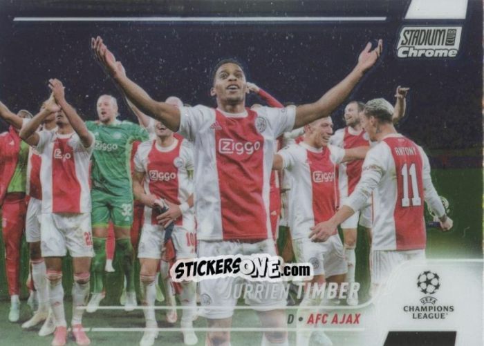Cromo Jurriën Timber - Stadium Club Chrome UEFA Champions League 2021-2022
 n. 2 - Topps