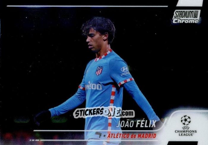 Cromo João Félix - Stadium Club Chrome UEFA Champions League 2021-2022
 n. 12 - Topps