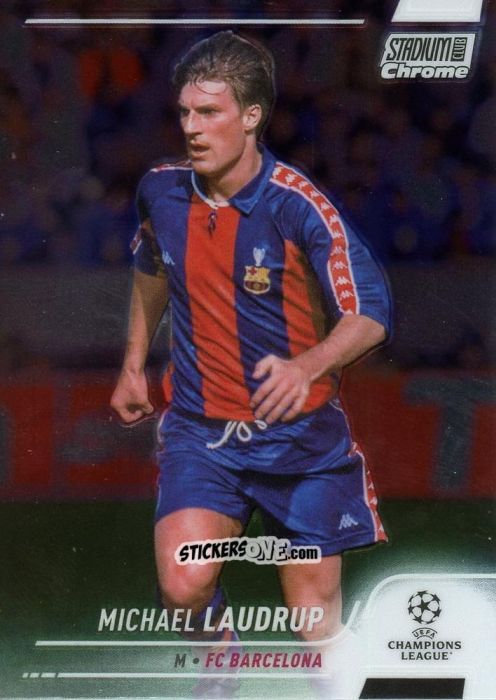 Figurina Michael Laudrup - Stadium Club Chrome UEFA Champions League 2021-2022
 n. 13 - Topps